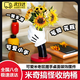 米奇花瓶手握筆筒米老鼠工藝品手辦辦公桌玩具擺件裝飾品禮物QC 米奇手套筆筒