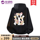 WYBT春秋季套頭衛衣情侶款印花連帽寬松時(shí)尚青少年學(xué)生休閑外套 黑色 XL （建議130-145斤）