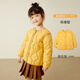 newkingdom兒童輕薄羽絨服內(nèi)膽男女童中小童寶寶學(xué)生外穿嬰兒保暖衣服 暖杏黃 90白鴨絨填充 120 建議身高110-120cm