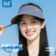 361°防曬帽女夏季運動(dòng)空頂遮陽(yáng)帽男無(wú)痕一體大帽檐可折疊太陽(yáng)帽子 深空灰【輕盈收納 無(wú)痕一體】 （男女通用）