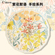 C'mon16骨防曬太陽(yáng)傘加大加固高顏值彩膠晴雨兩用遮陽(yáng)傘 繁花默語(yǔ)