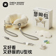 祺加質(zhì)品（CHECA GOODS）u型枕護頸枕旅行便攜飛機脖枕長(cháng)途出行頸托辦公室午睡u形頸枕