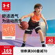 安德瑪（Under Armour）男大童籃球套裝夏季兒童透氣籃球套裝運(yùn)動套裝252113421 黑色 170