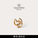 華倫天奴VALENTINO[禮物]女士 VLOGO SIGNATURE 金屬耳夾 金色 均碼