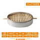 GIOIO蒸籠商用大竹蒸籠52cm包子饅頭特大號(hào)竹子編制籠屜家用柴火灶蒸架 外徑竹條鋁籠【送硅膠墊】 52cm