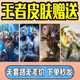游戲周邊王者送榮耀皮膚傳說(shuō)限定諸葛亮珍品傳說(shuō)無(wú)雙貍尾假日天幕 【QV區(qū)】1688皮膚任選1