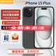 美版有鎖APPLE 15 plus 未激美版 無(wú)卡孔卡貼機(jī)4800萬(wàn)像素非原封 IPHONE 15 PLUS黑色 256GB 全新未激活（含開孔）