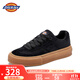 Dickies男士德訓鞋低幫休閑鞋男鞋透氣運動(dòng)休閑板鞋平底鞋 黑色 43