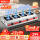 長(zhǎng)城（CHANGCHENG）煲仔爐商用三眼四眼燃?xì)庠钜夯瘹饬?頭煤氣灶多頭燃?xì)庠钏念^八頭猛火燃?xì)庠钌板佋盥槔睜C灶牛扒 【爆款升級(jí)】直噴猛火_四眼灶 煤氣罐/液化氣【含熄火保護(hù)】