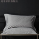 純色酒店枕頭套50x90大枕套大號加大枕套一對歐式 灰50*80一對