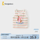 童泰（TONGTAI）嬰兒背心夏季純棉寶寶衣服兒童外出無(wú)袖上衣男童女童馬甲坎肩 粉色 80