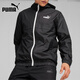 彪馬（PUMA）外套男 戶外出行防風衣跑步健身休閑運動服連帽梭織夾克 XL