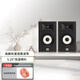 JBL STAGE A130發(fā)燒HIFI書(shū)架音箱木質(zhì)影院無(wú)源環(huán)繞客廳臥室茶室電視桌面組合音響播放器功放 【標準版】STAGE A130 一對(檀木黑)