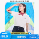 佐丹奴短袖Polo衫女萊卡棉珠地布元?dú)庑〈汤C翻領(lǐng)上衣05315390