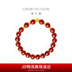 周大福 福字金元寶定價足金黃金轉(zhuǎn)運珠玉髓手串 EOR554