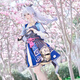 華可神里凌綾華cos服原元神稻妻城白鷺公主cosplay服動(dòng)漫周邊服裝全套 cos服裝全套 L