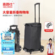 喜路仕小推車折疊手拉車?yán)瓧U車快遞車買菜手推車承重100斤BY04-S配黑袋
