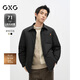 GXG男裝保暖短款羽絨服黑色冬2024年新品 黑色 170/M