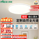 雷士（NVC）國家補貼全光譜護眼吸頂燈簡約臥室智能套餐LED照明光域Z 包安裝