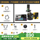 閃克（Sudotack） E2聲卡套裝直播設(shè)備全套手機麥克風抖音主播k歌唱歌錄音配音戶外收音閃客話筒 E2+PD200XT黑色套裝