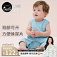 nest designs潘通限定嬰兒包屁衣春夏新品潘通聯(lián)名牛油果新生兒寶寶爬服連體衣 靜波藍(lán) 90cm （建議1.5-2歲）