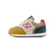 NEW BALANCE nb童鞋小中童0-7歲經(jīng)典拼接透氣舒適防滑休閑軟底跑步運(yùn)動(dòng)鞋996 灰色/土黃/深藍(lán)996JP3 26 （腳長(zhǎng)15cm）