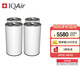 IQAir 空氣凈化器濾芯GC MultiGas 除甲醛過(guò)濾筒和除塵濾網(wǎng)組合 適用GC Series