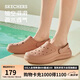 斯凱奇（SKECHERS）洞洞鞋女士夏季外穿包頭泡泡鞋厚底透氣軟底涼拖鞋休閑鞋111514