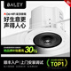 八雷（BALEY）D6天花吊頂裝吸頂音響喇叭店鋪商鋪無源定阻吸頂音箱嵌入式藍(lán)牙功放背景音樂套裝全套 1【D6音箱單個】不包裝