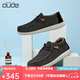 heyDude新品都德經(jīng)典帆布百搭男鞋舒適一腳蹬牛仔布鞋 40007-025 40