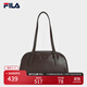 FILA 斐樂(lè )官方女包提包2025冬新款時(shí)尚休閑單肩包手提包波士頓包 深原褐-BN XS