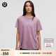 lululemon丨All Yours 女士 T 恤 *棉 LW3ES5S 薰衣草紫 S /6