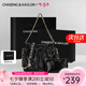 CHASENG&KAVLON七夕情人節(jié)禮物包包小&ck女包流浪包女士包水桶包鏈條包托特包 黑色大號(hào)-輕奢CK流浪包 CK0809
