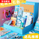 唯美印記開(kāi)學(xué)大禮包一年級 小學(xué)生獎品 小學(xué)生文具套裝禮盒大禮包女孩男孩生日禮物7-14歲學(xué)習用品 學(xué)生文具套裝大禮包（藍色禮盒王子）
