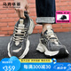 馬克華菲網(wǎng)面鞋男鞋夏季透氣老爹鞋男2025休閑鞋子男運動鞋增高鞋男女鞋 白灰（男款） 40 標(biāo)準(zhǔn)運動鞋碼