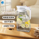 阿司倍鷺（ASVEL）塑料冷水壺大容量涼水壺泡茶壺冰箱果汁壺扎壺食品級耐高溫 3.1L