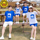 G.DUCKKIDS親子裝時(shí)尚t恤新款夏款高端炸街母子母女裝一家三口四口短袖上衣