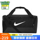 耐克（NIKE）男女訓(xùn)練包 旅行包單肩包行李包桶包休閑包DM3976-010 黑