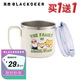 黑鹿（BLACKDEER）H FAMILY不銹鋼手柄杯 白色 304戶外露營野餐雙層防燙喝水杯子