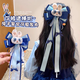 SNQP兒童兔子警官朱迪頭飾女童新款蝴蝶結發(fā)飾小女孩飄帶發(fā)夾 兔子警官蝴蝶結飄帶發(fā)夾【1件】
