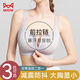 貓人前拉鏈運動(dòng)內衣女提拉聚攏防下垂文胸易穿脫健身瑜伽背心胸罩紫L