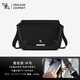 無(wú)盡之旅星跡斜挎包男款單肩包背包機能郵差包外出便攜通勤包胸包 曜夜黑-M號-可放11寸電腦