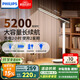 飛利浦（PHILIPS）充電護眼臺燈學(xué)習(xí)家用充插兩用學(xué)生宿舍床頭小雅5200毫安