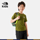 北面童裝LIGHTRANGE輕速兒童防曬衣短袖T恤戶(hù)外|88M5 PIB/橄欖綠 160 XL（160/76）