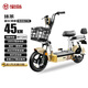 寶島抹茶新國(guó)標(biāo)電動(dòng)自行車(chē)48V12Ah鉛酸電池 續(xù)航45km通勤代步簡(jiǎn)易踏板輕便款元?dú)饪?