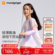 moodytiger【仙女家族】女童T恤長袖春夏款打底衫假兩件輕薄涼感兒童防曬衣