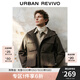 UR2025春季新款男裝時(shí)尚工裝風(fēng)多口袋連帽夾克外套UML150008 深咖棕 (偏寬松) S (XS-S)