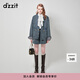 DZZIT地素條紋襯衣秋冬精致少女系帶女 白色 S
