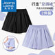 真維斯女童網(wǎng)球裙夏季2025新款中大兒童百褶褲裙夏裝女孩運(yùn)動(dòng)防走光短裙 【涼感防曬肆意運(yùn)動(dòng)】黑色+紫色 130 【推薦體重45-56斤】