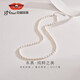 京潤(rùn)珍珠項(xiàng)鏈女本真925銀淡水珍珠年輕款小米珠項(xiàng)鏈疊搭自戴生日禮物